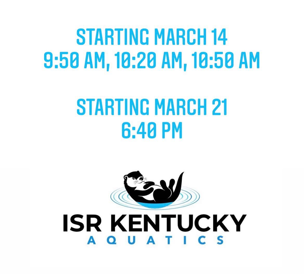 Anyone else counting down the months and days until warmer weather?! 

Now is the best time to get your child in the water and give them the life-saving skills they will need when summer finally does arrive. 😎

We have 3️⃣ morning time slots available for our next session starting on Monday, March 14 and 1️⃣ afternoon time slot starting on Monday, March 21.  Both of these sessions will be held at Lexington Athletic Club (LAC). 

To register for one of these sessions, please visit our website (see link in our bio). ⠀
⠀